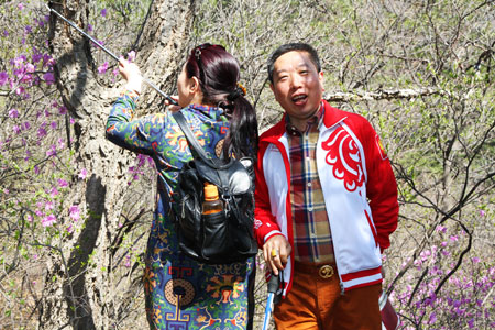 北京安定门中医院春游玉渡山